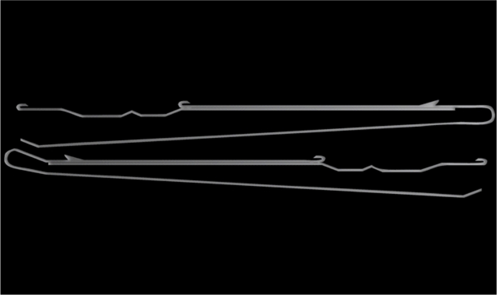 Grampos ou Platinas para Maquineta Staubli Serie CF420